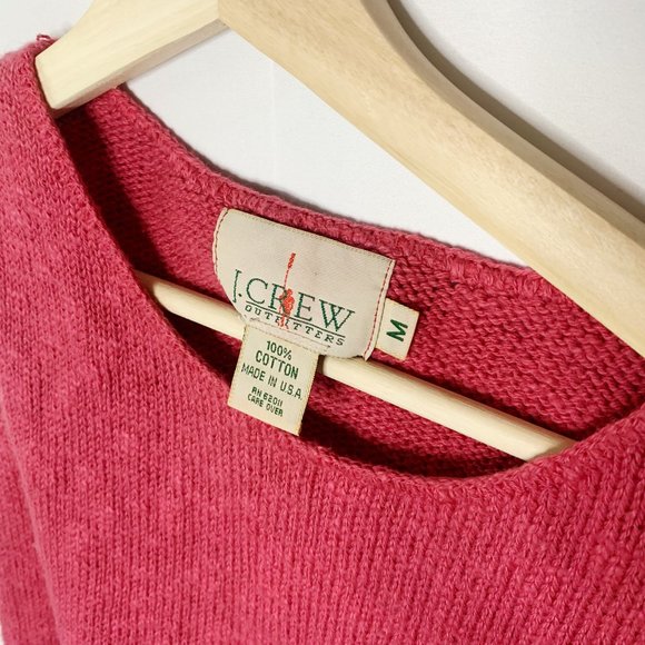 Vintage J. Crew Sweater Vest Pink Size M - Picture 3 of 6